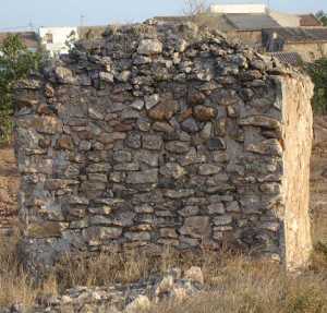 Detalle del Aljibe de las Casas 