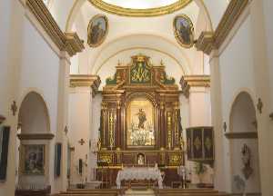 Interior de la Iglesia del Rosario de Fuente Librilla 
