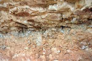 Detalle del Abrigo I del Buen Aire en Jumilla 