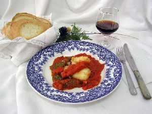 Bacalao con tomate [Leiva]