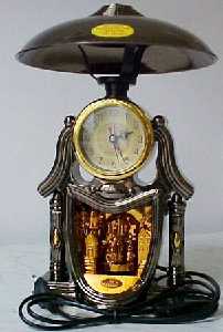 lmpara con reloj