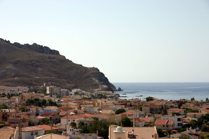 Vista general de la poblacin [Calabardina]. 