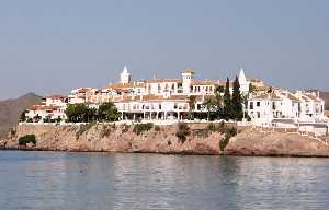 Calabardina se adentra hacia el mar 