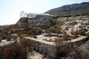 Vista general de la Ermita de Cope 