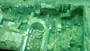 Augusteum. Vista de la excavacin arqueolgica