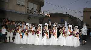 Las majas infantiles durante la procesin