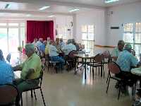 Interior del Centro Social de Mayores en Algezares
