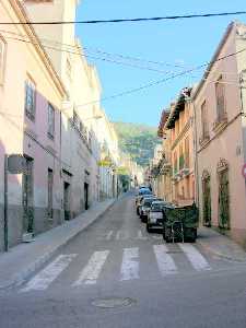 Una calle de Algezares