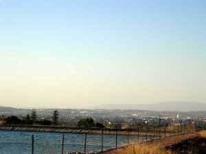 Vista de Murcia desde Algezares 