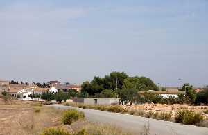 Vista de Roche con su Iglesia 