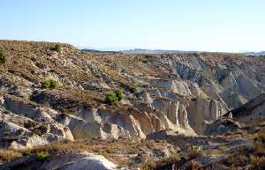 Paisaje lunar de Gebas 