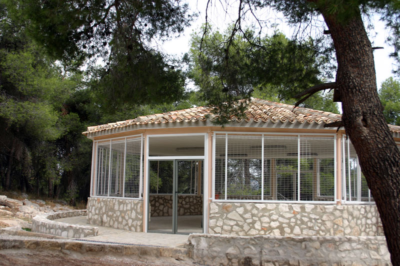 Jardn del Albergue Casa Iglesias [Culebrina]. 