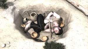 Enterramiento en fosa en La Bastida [La Bastida de Totana]