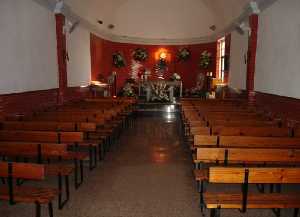 Interior de la ermita