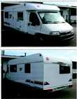 vehculo con caravana