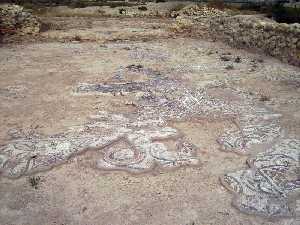 Mosaico de la gran habitacin de Villaricos