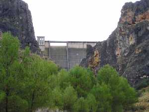 Presa en la Rambla del Crcabo [Yacimientos Cieza]