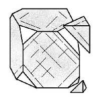 Cristales cúbicos de fluorita con algunos vértices truncados por planos de exfoliación octaédrica - Antonio del Ramo