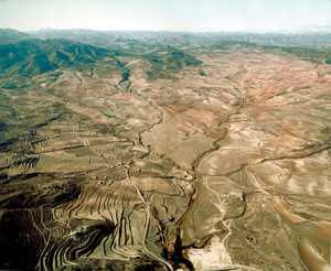 Vista aérea de la cuenca del Alhárabe