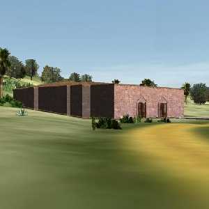 Vista exterior del Santuario [Espacios Virtuales]