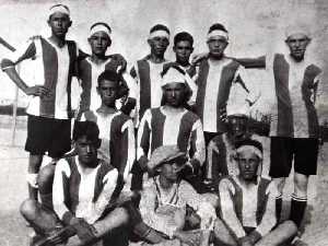 Equipo de fútbol de Totana en torno a 1928 [Ricardo Montes]