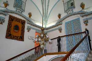 Escaleras del Ayuntamiento de Cehegn 