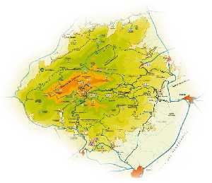 Mapa de Sierra Espua