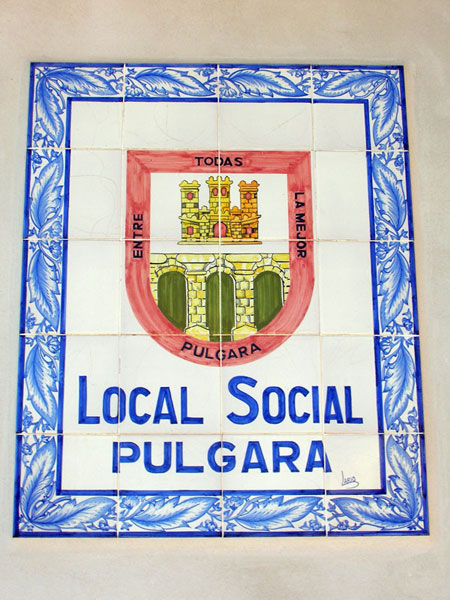 Escudo del local social[Pulgara]. 