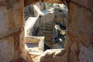 Interior del Castillo de Los Vlez