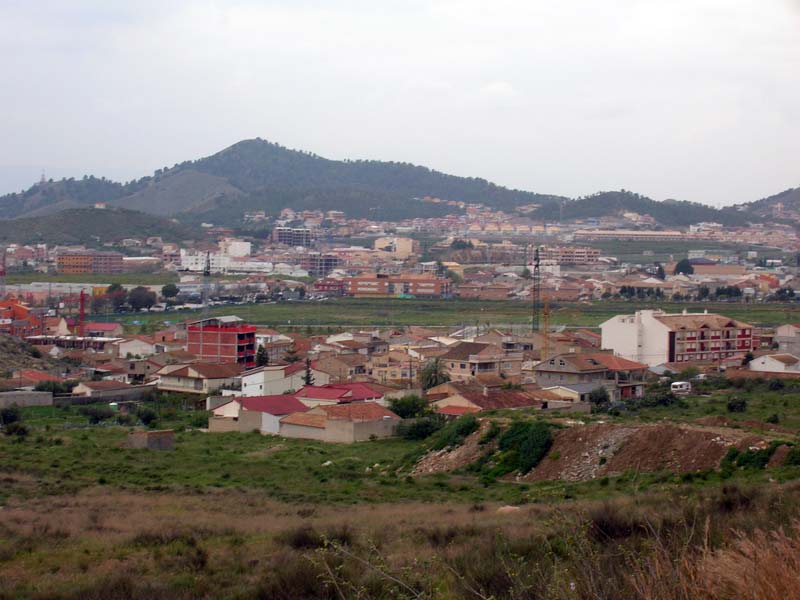 Vista de Cobatillas desde el colegio[Cobatillas]. 