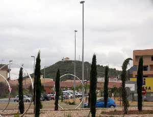 Iglesia sobre el cerro del Campillo