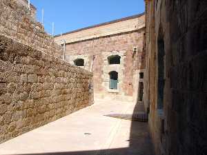 Interior del Fuerte de Navidad