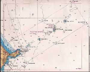 Mapa de la reserva marina de Cabo de Palos