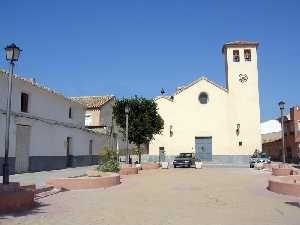 Plaza de la iglesia de la Pursima en Ychar (Mula) [Ychar]