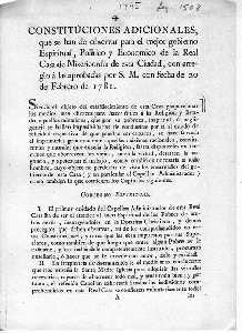 Adiciones de 1795, 