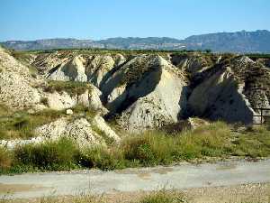 Badlands, paisaje c