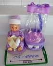 mueca con accesorios