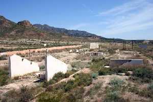 Zona de entrenamiento militar en desuso