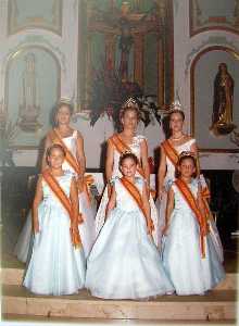 Reinas y Damas en las fiestas de Torreagera[Torreagera]