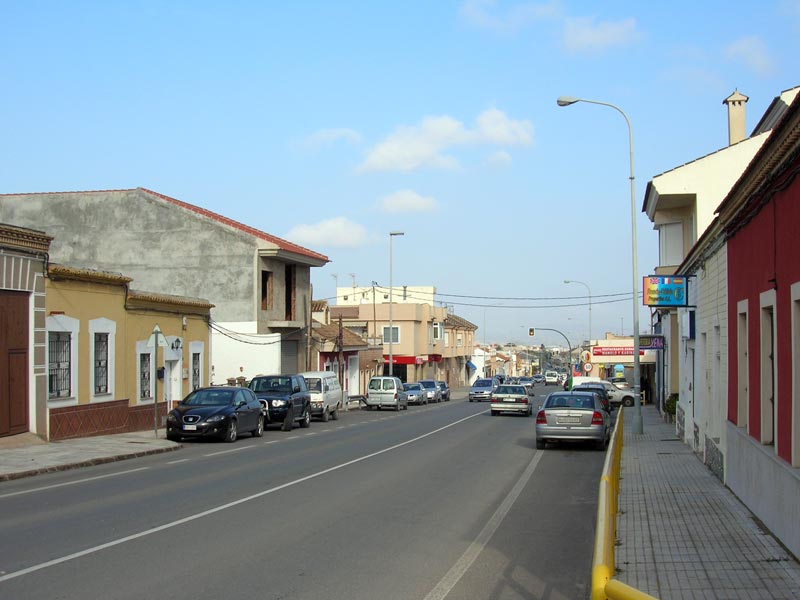 Carretera en Molinos Marfagones[La Magdalena]. 