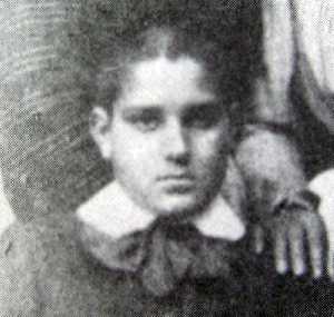 El doctor Tomás Maestre, de adolescente