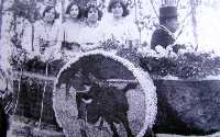 Carroza de las fiestas, ao 1921  