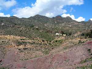 Sierra de las Moreras desde la Cala del Rincn[Bolnuevo]