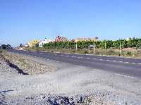 Carretera de acceso a Pozo Higuera