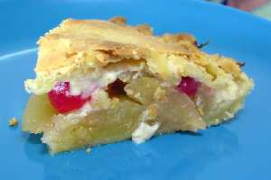 Tarta de manzana y piones [Tarta de manzana y piones]