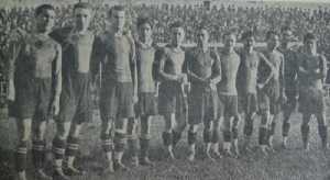 Alineacin del F.C. Barcelona en 1927