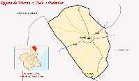 Mapa Pedanias Yecla