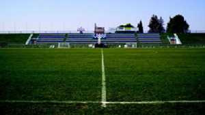 Vista actual del Estadio Sánchez Cánovas