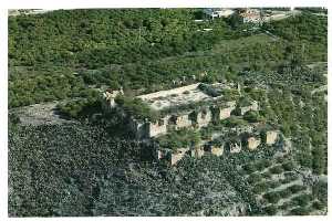 Imagen area del Castillejo de Monteagudo 