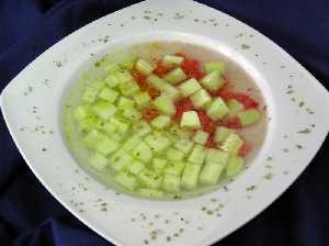 Ensalada fresca de pepino [Ensalada fresca de pepino]